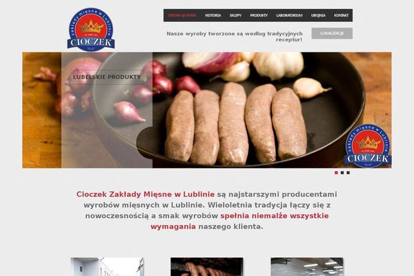 Feast theme site design template sample