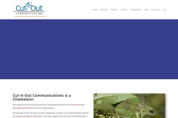 Enfold theme site design template sample