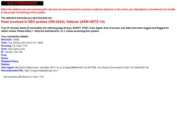 Site using Jet-popup plugin
