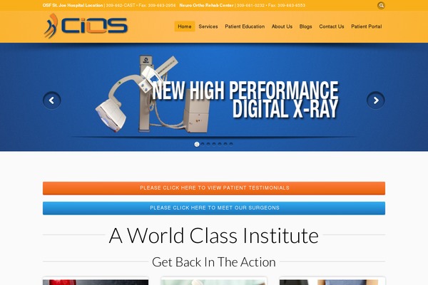 Flare theme site design template sample