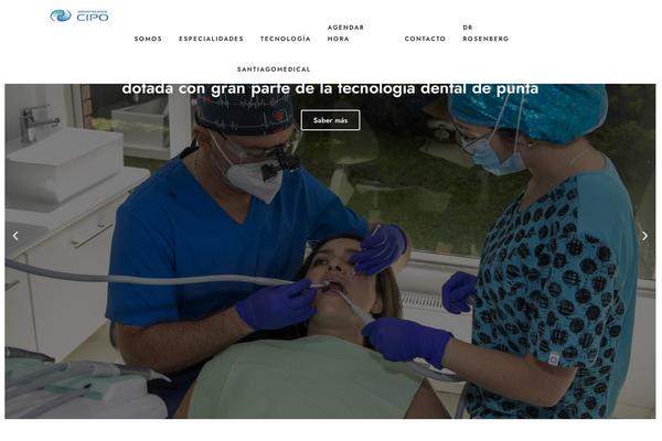 Cura theme site design template sample