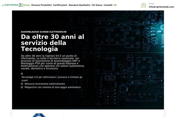 ciprianiweb.com site used Fablio