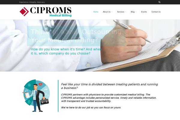 Everything theme site design template sample