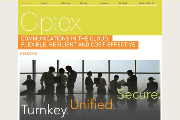 ciptex.com site used Ciptex-theme
