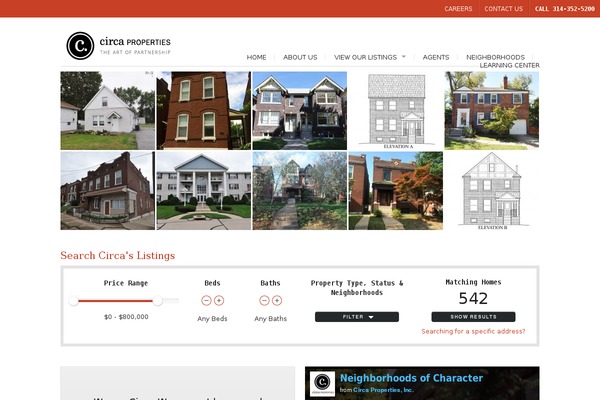 circastl.com site used Circa