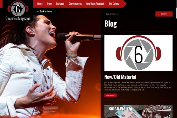 circlesixmagazine.com site used Tattoo-wp