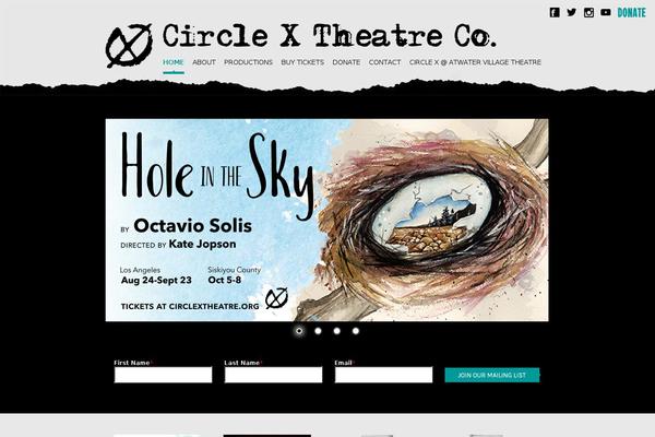 circlextheatre.org site used Circlex