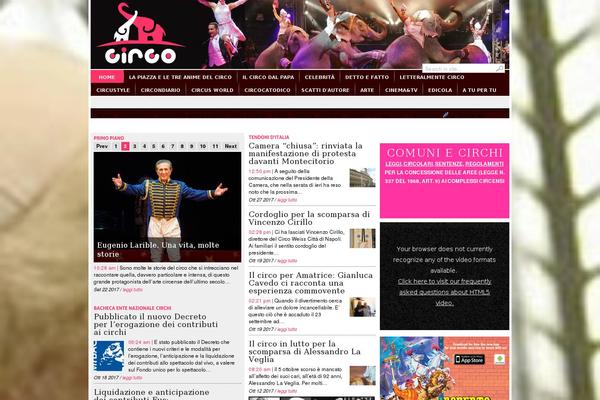 Transcript theme site design template sample