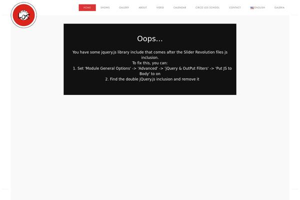 Site using Cookie-bar plugin