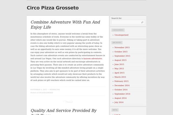 Comet theme site design template sample