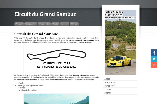 Site using Cocorico Social plugin