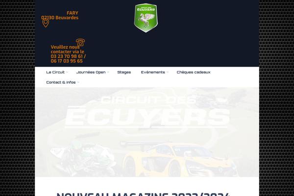 Equestrian-centre-child theme site design template sample