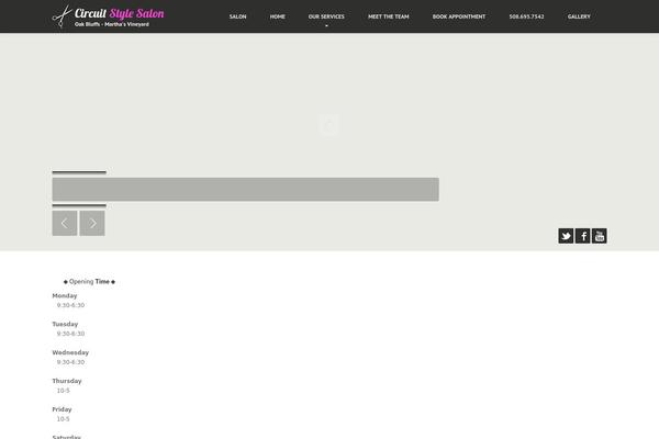 Site using Full Page/ Full width Background Slider plugin