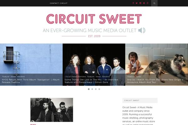 Hemlock Child theme site design template sample