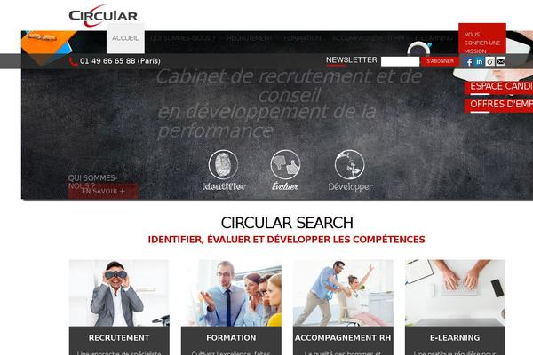 Jobseek-child theme site design template sample