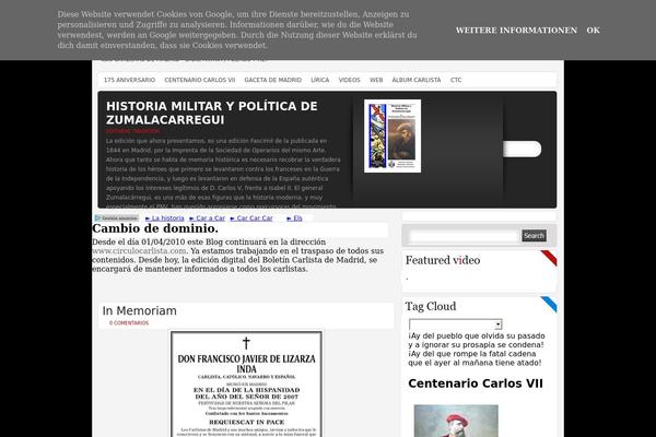 circulocarlista.com site used Primus