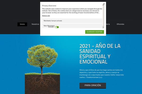 Site using Facebook Widget plugin