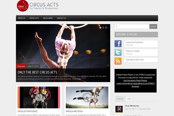 Boulevard theme site design template sample