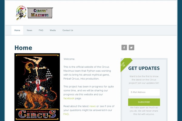 Focus Pro theme site design template sample
