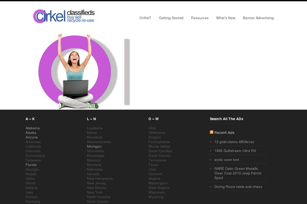 Extensio theme site design template sample