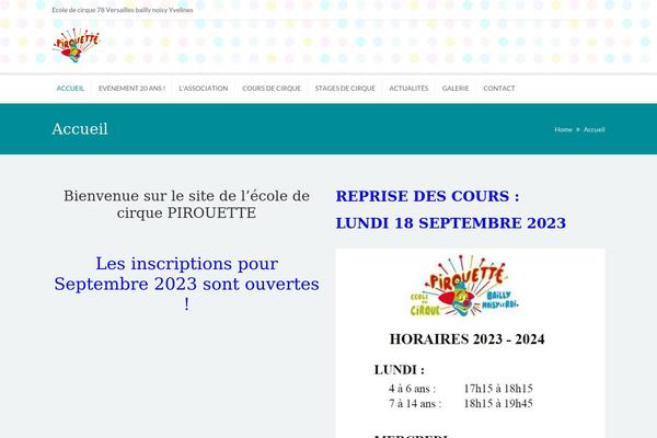 cirque-pirouette.com site used Kidslife