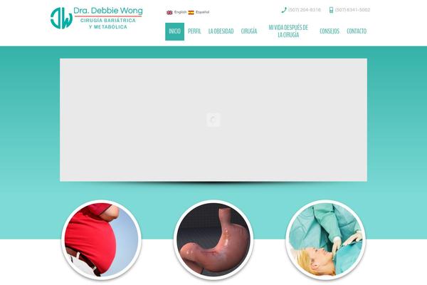 Site using Featured Page Widget plugin