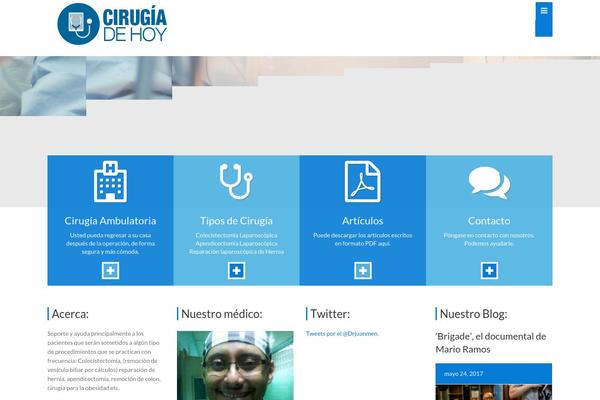 Clinico theme site design template sample