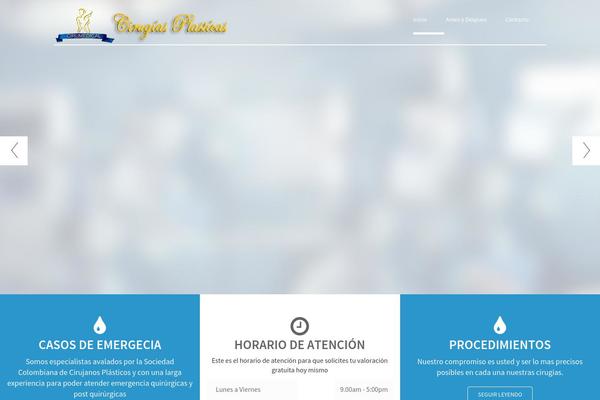 Medicom theme site design template sample