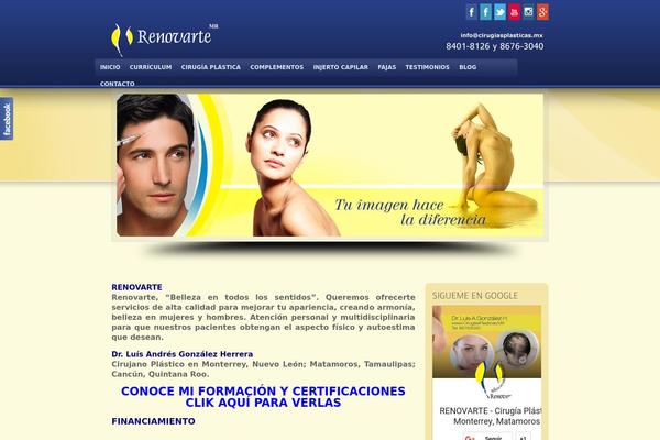 Options theme site design template sample