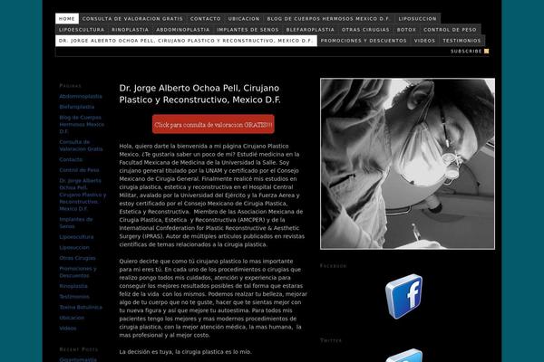 Thesis 1.8.1 theme site design template sample