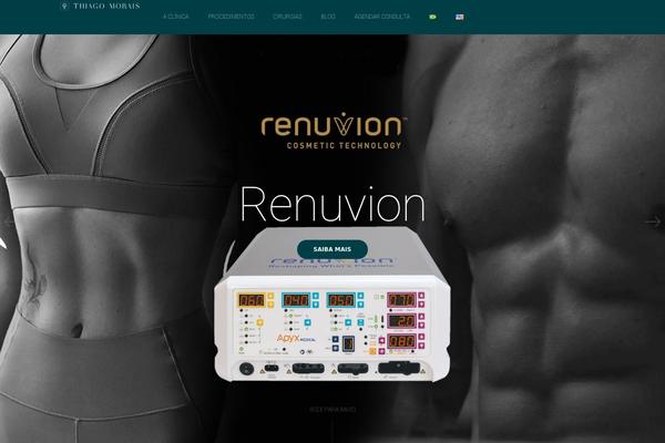 Pofo theme site design template sample