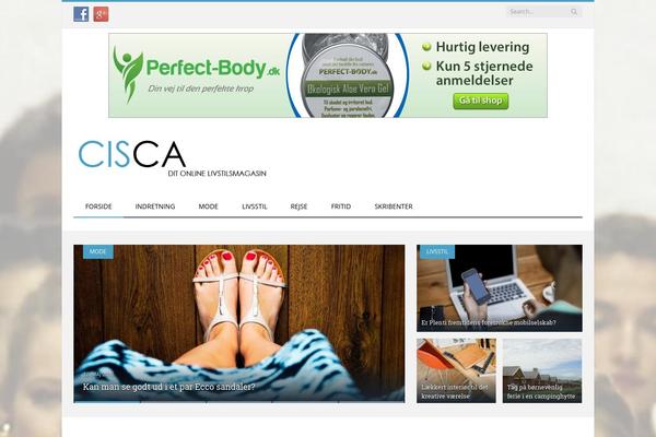 SmartMag theme site design template sample