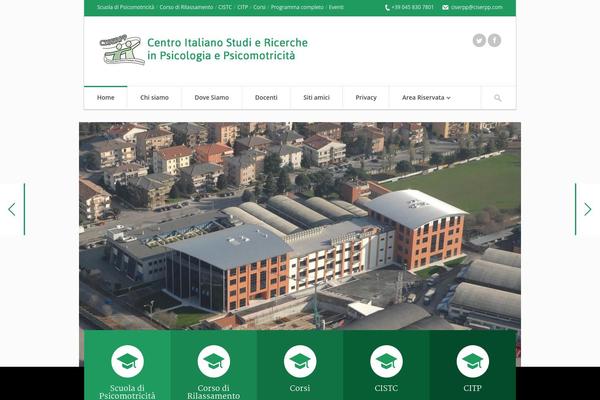 ParkCollege theme site design template sample