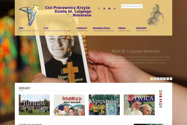 Belief theme site design template sample