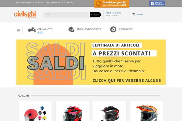 cislaghimoto.com site used Cislaghimoto