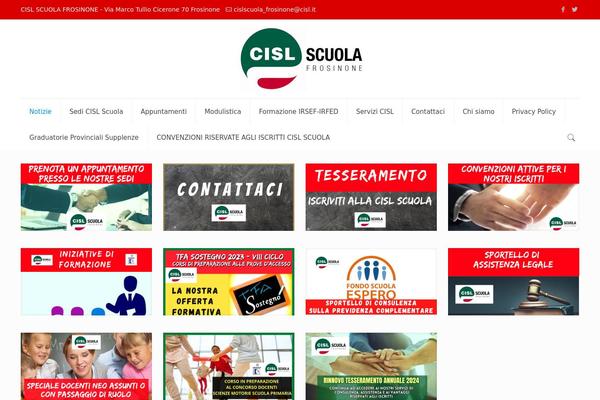cislscuolafrosinone.it site used Betheme-purchashed