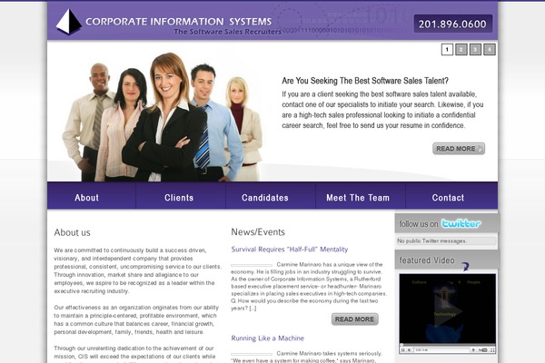 cisrecruiters.com site used Cis