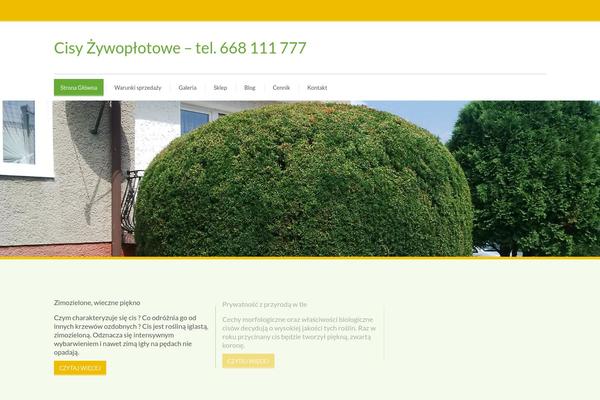 123garden theme site design template sample