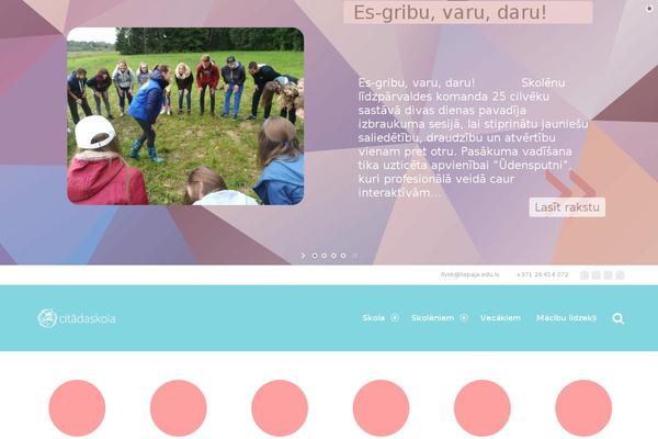 Site using Code Embed plugin