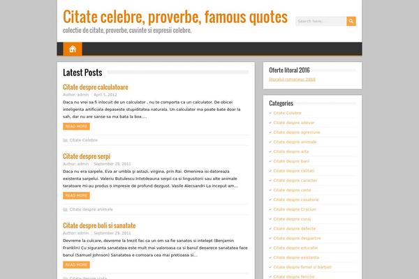 BrickYard theme site design template sample
