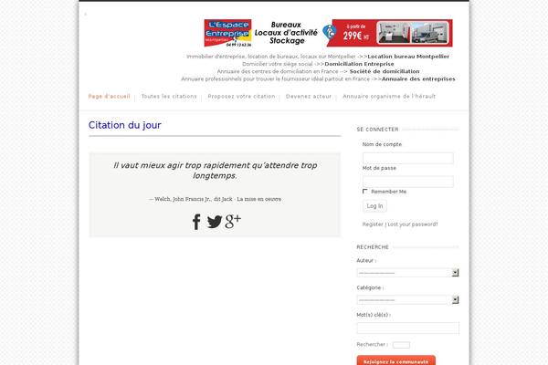 Site using Wolf-twitter plugin
