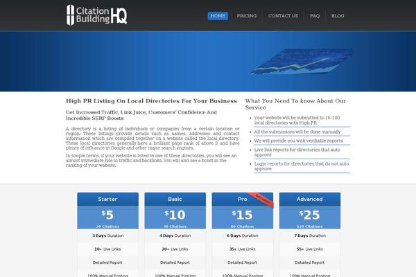 Site using Kento Pricing Tables Free plugin