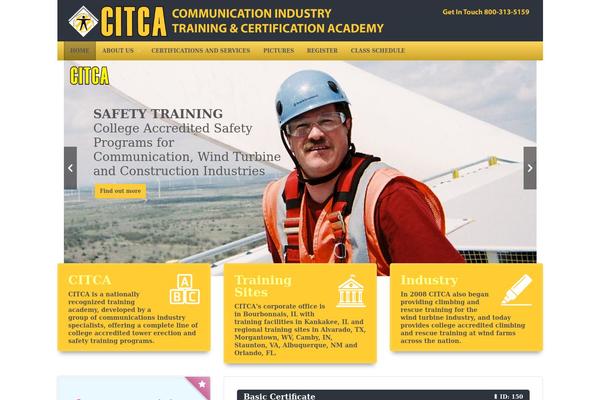 EDU theme site design template sample