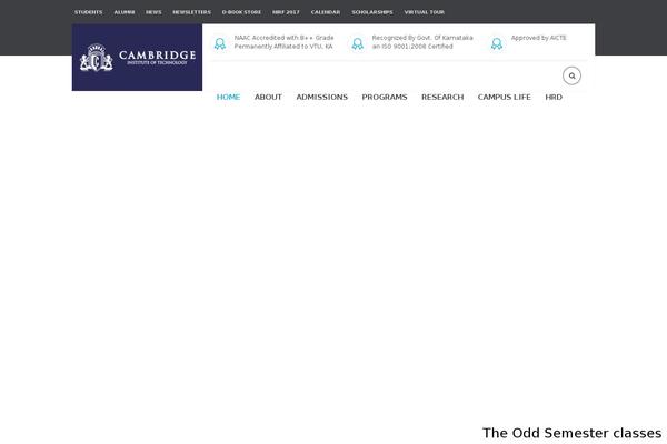 cambridge theme websites examples
