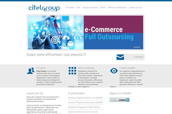 Vulcan theme site design template sample