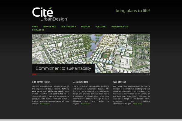 citeurbandesign.com site used Cleanslate