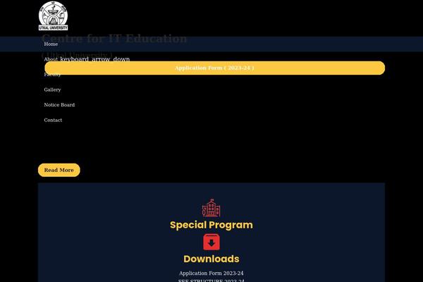 Zephyr-child theme site design template sample