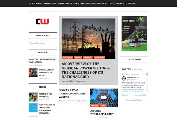 Eighty Twenty theme site design template sample