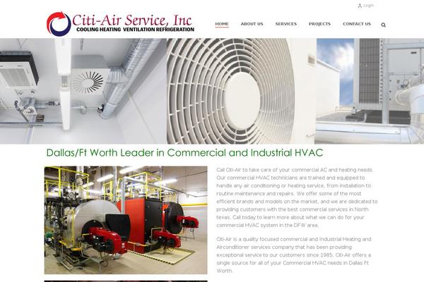 Jupiter Child theme site design template sample