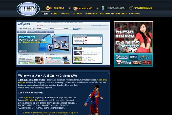 citibet88.me site used Citibet88